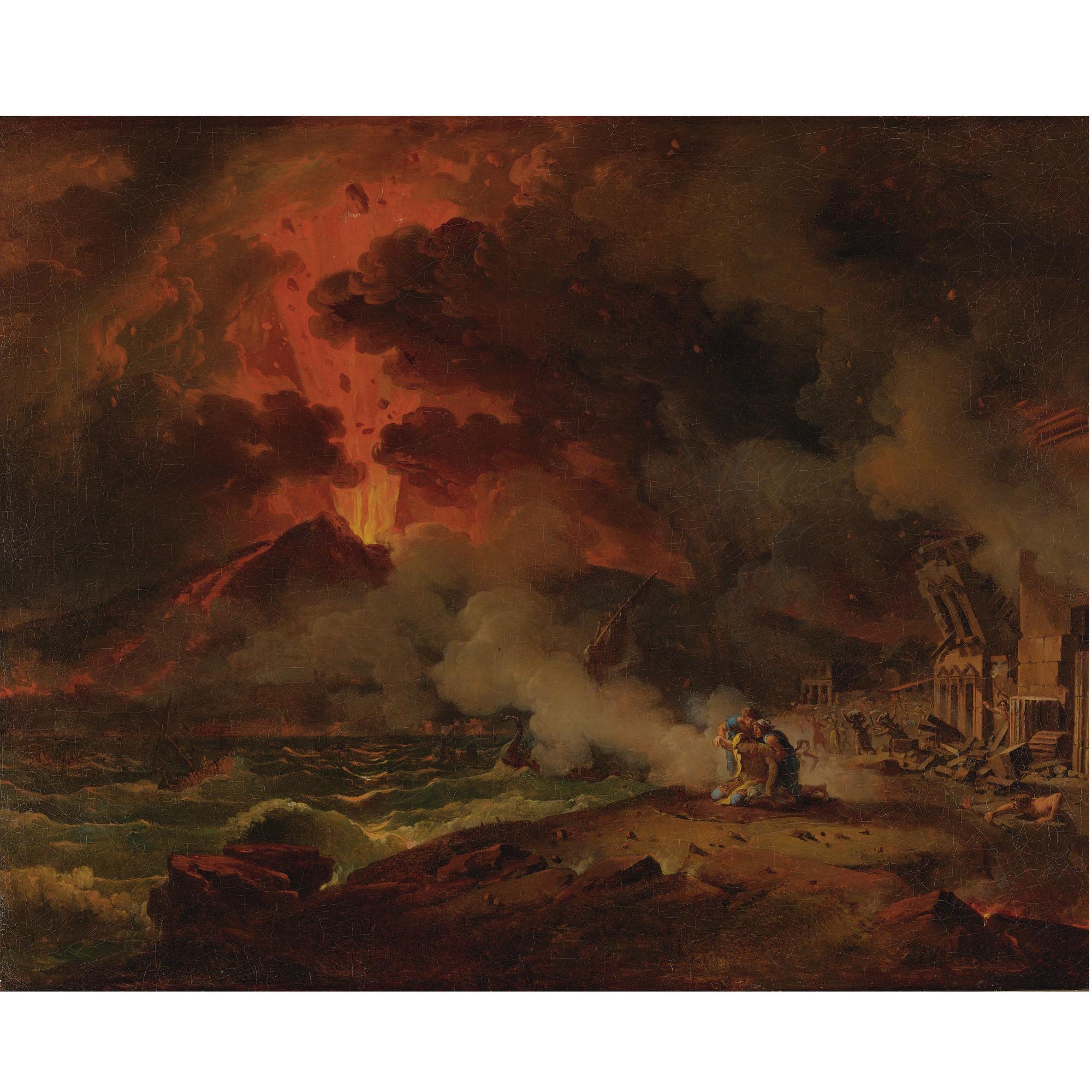 Pierre-Henri de Valenciennes - The Destruction Of Pompeii