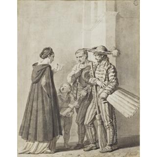 Pierre Henri Révoil - Les Femmes De Fribourg En Suisse