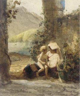 Pierre Henri Théodore Tetar Van Elven - Mother and child