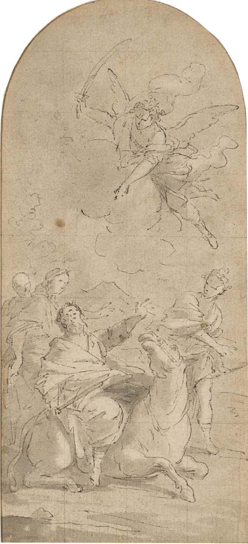 Pierre-Jacques Cazes - L\'Âne de Balaam