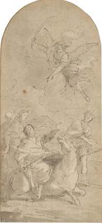 Pierre-Jacques Cazes - L\'Âne de Balaam