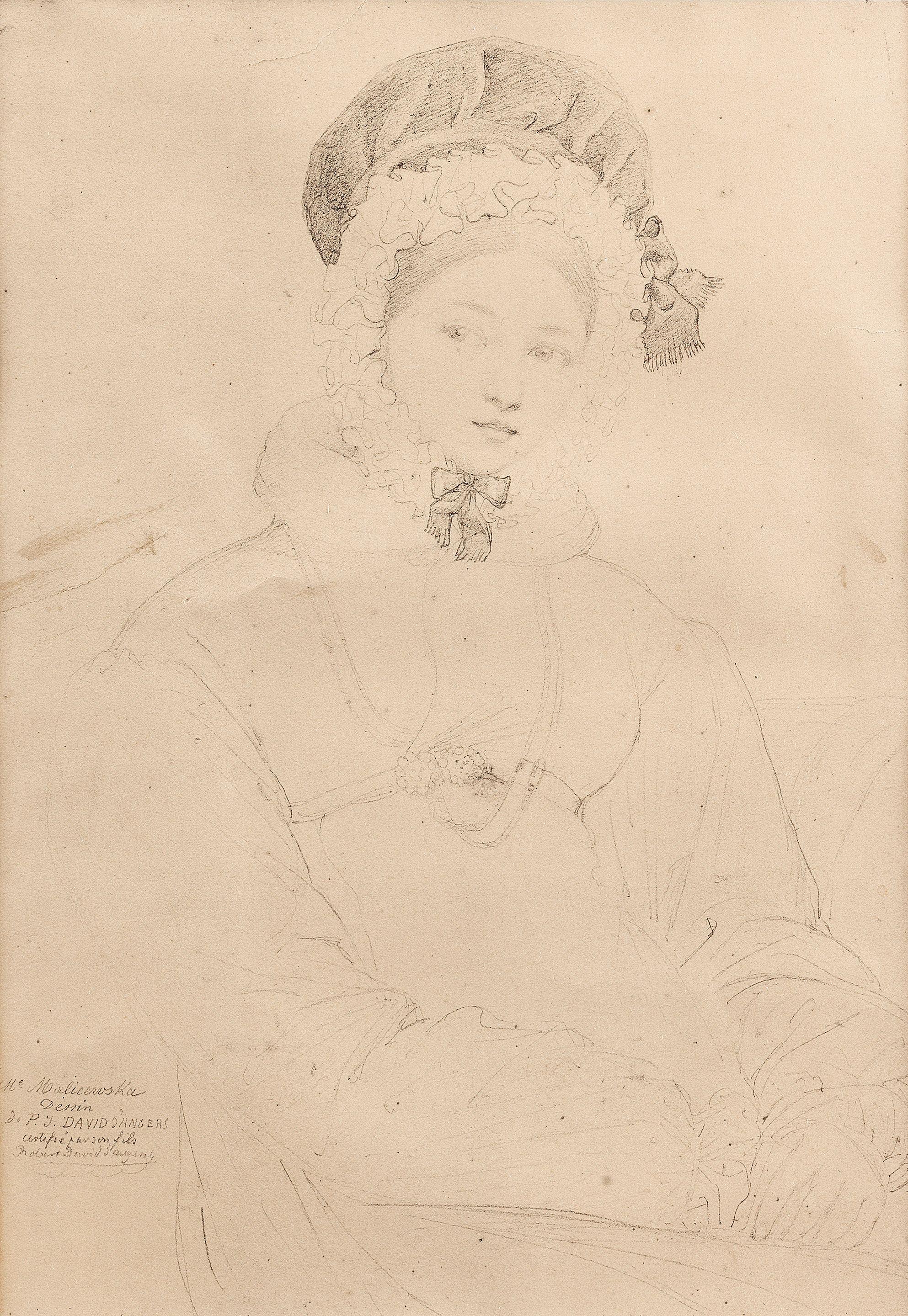 Pierre Jean David D\'Angers - Mademoiselle Malicewska