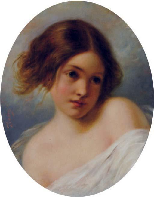 Pierre Joseph Dedreux-Dorcy - A young girl