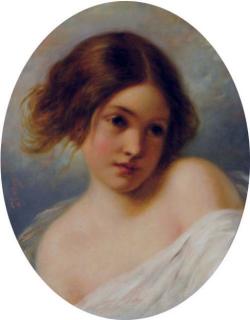 Pierre Joseph Dedreux-Dorcy - A young girl