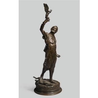 Pierre Jules Mène - French Chasse Au Faucon