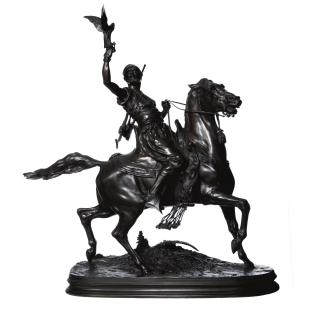 Pierre-Jules Mêne - French The Arab Falconer