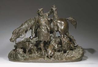 Pierre-Jules Mene - La Prise du Renard Or Chasse En Ecosse