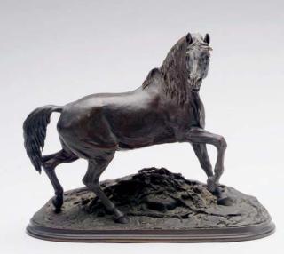 Pierre Jules Méne - Wild stallion