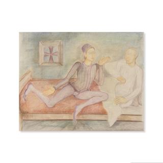 Pierre Klossowski - Le jeune page provoquant le frère Damien ou Ogier et Damien