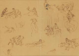 Pierre Laprade - Deux études de personnages