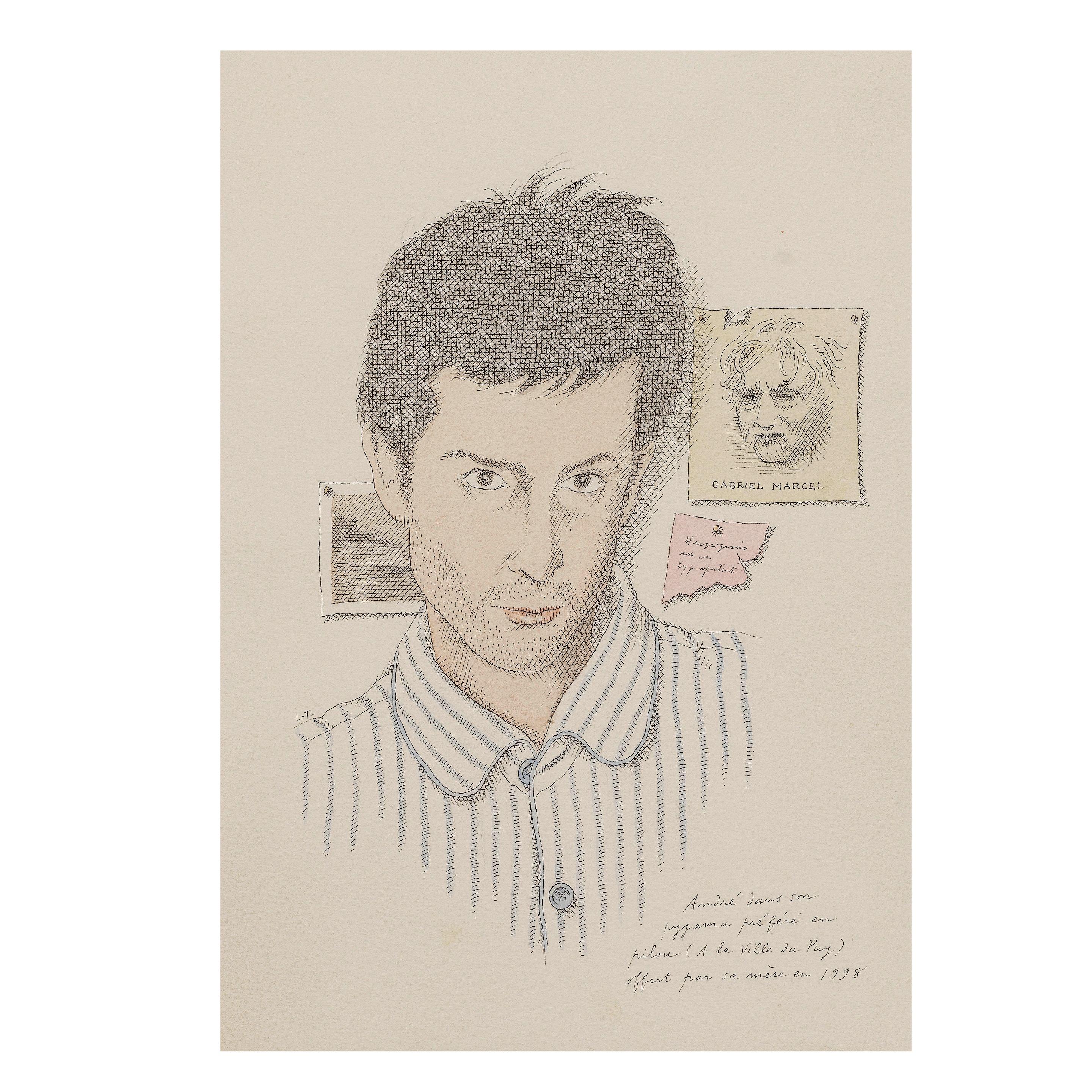 Pierre Le-Tan - André dans son pyjama...