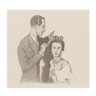 Pierre Le-Tan - Antonio au travail