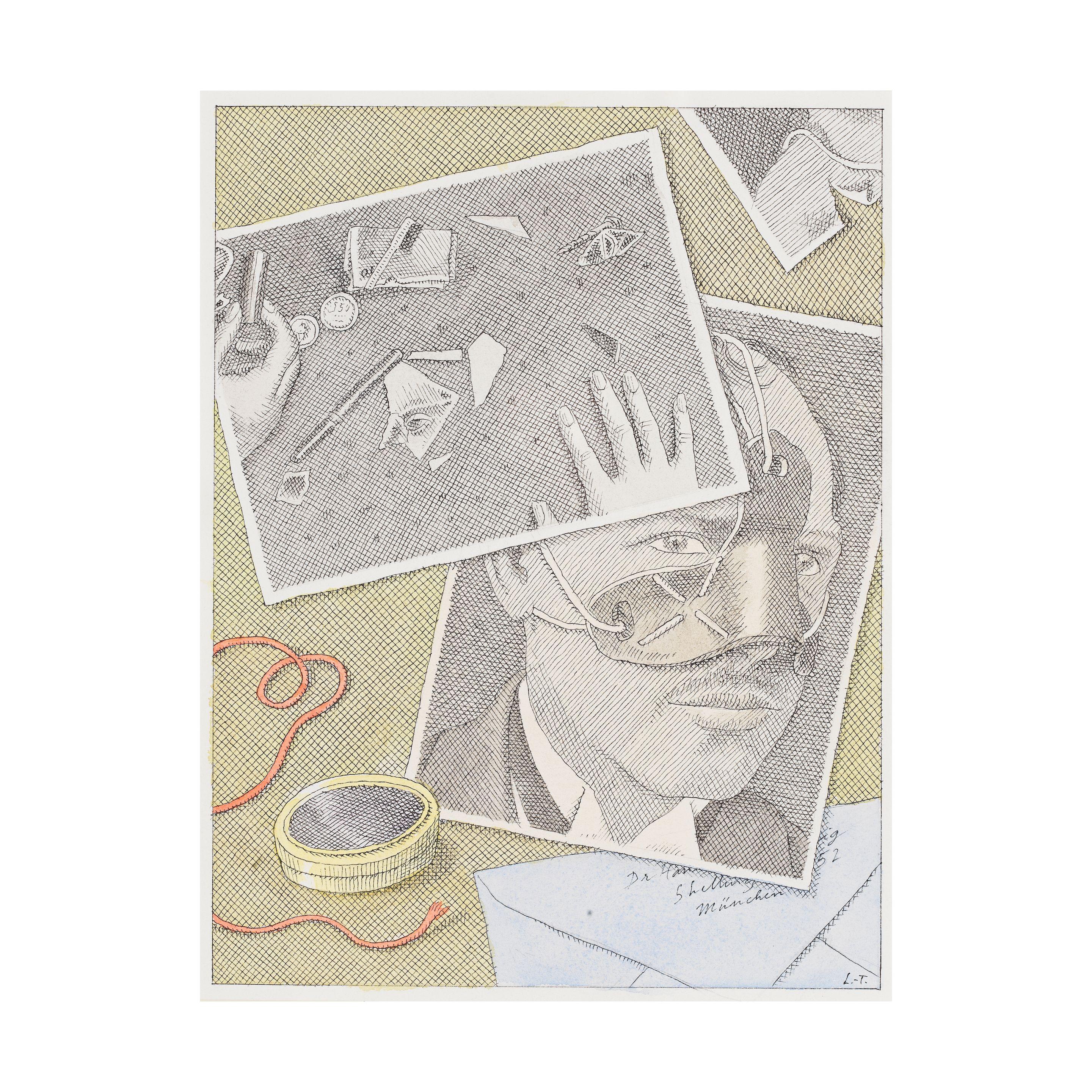 Pierre Le-Tan - Charles P., masque pour traitement au radium