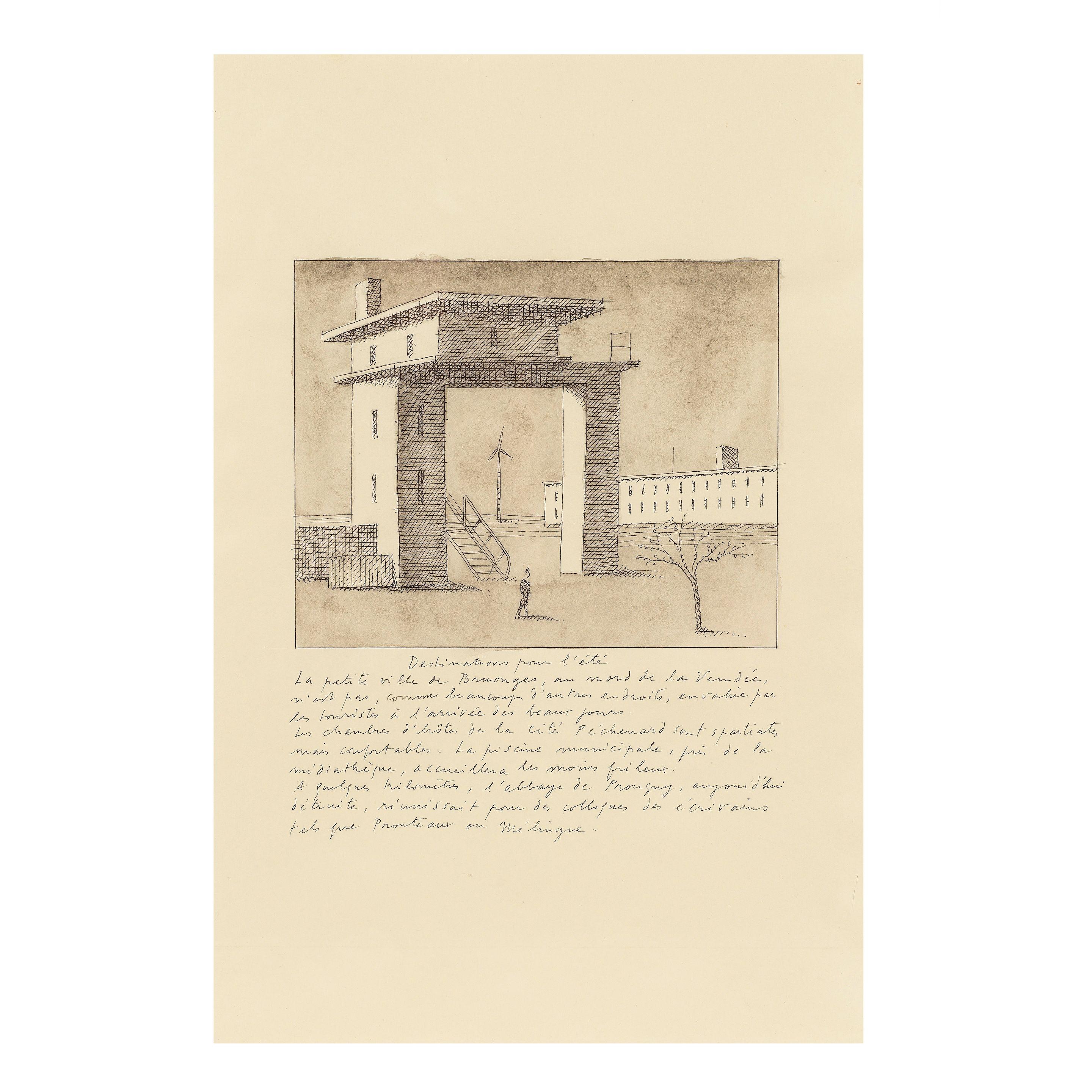 Pierre Le-Tan - Destination pour l\'été I