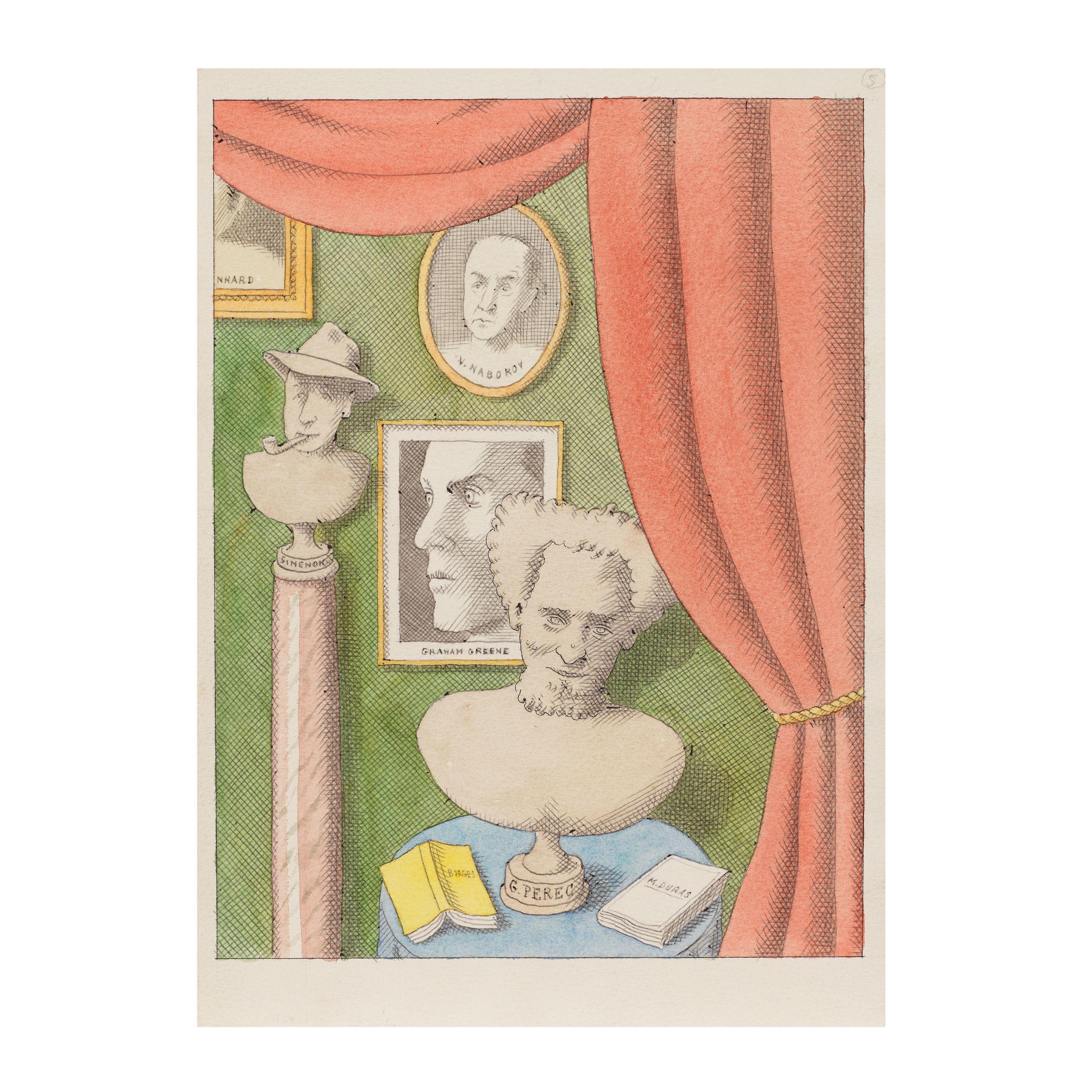 Pierre Le-Tan - Les écrivains