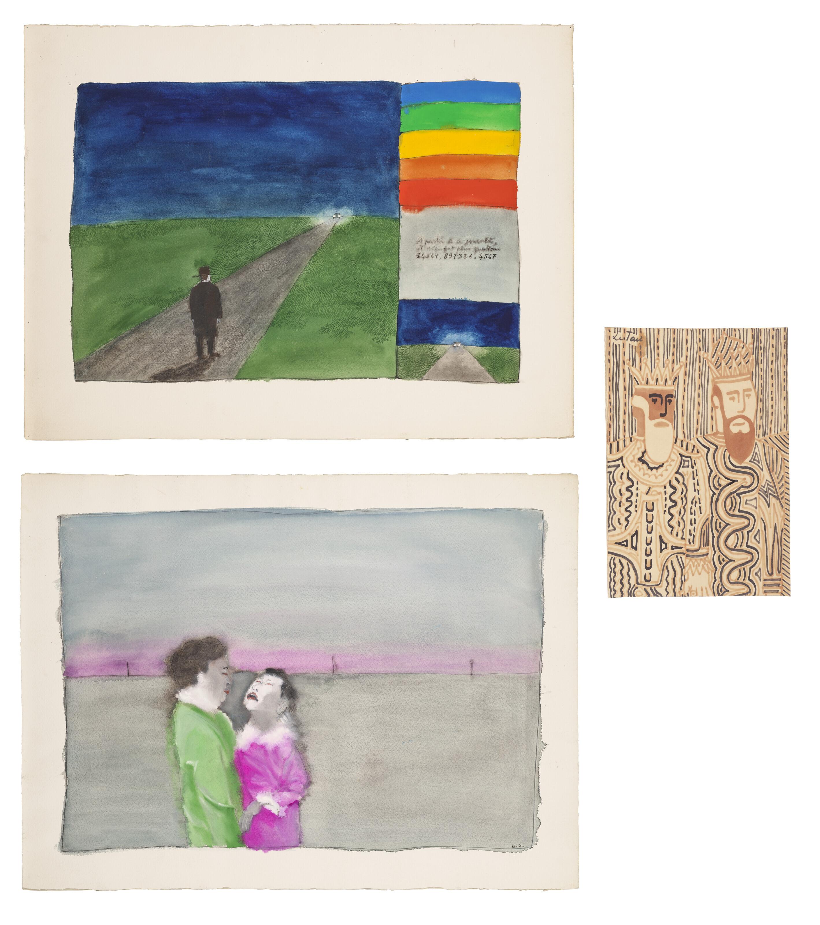 Pierre Le-Tan - Sans titre