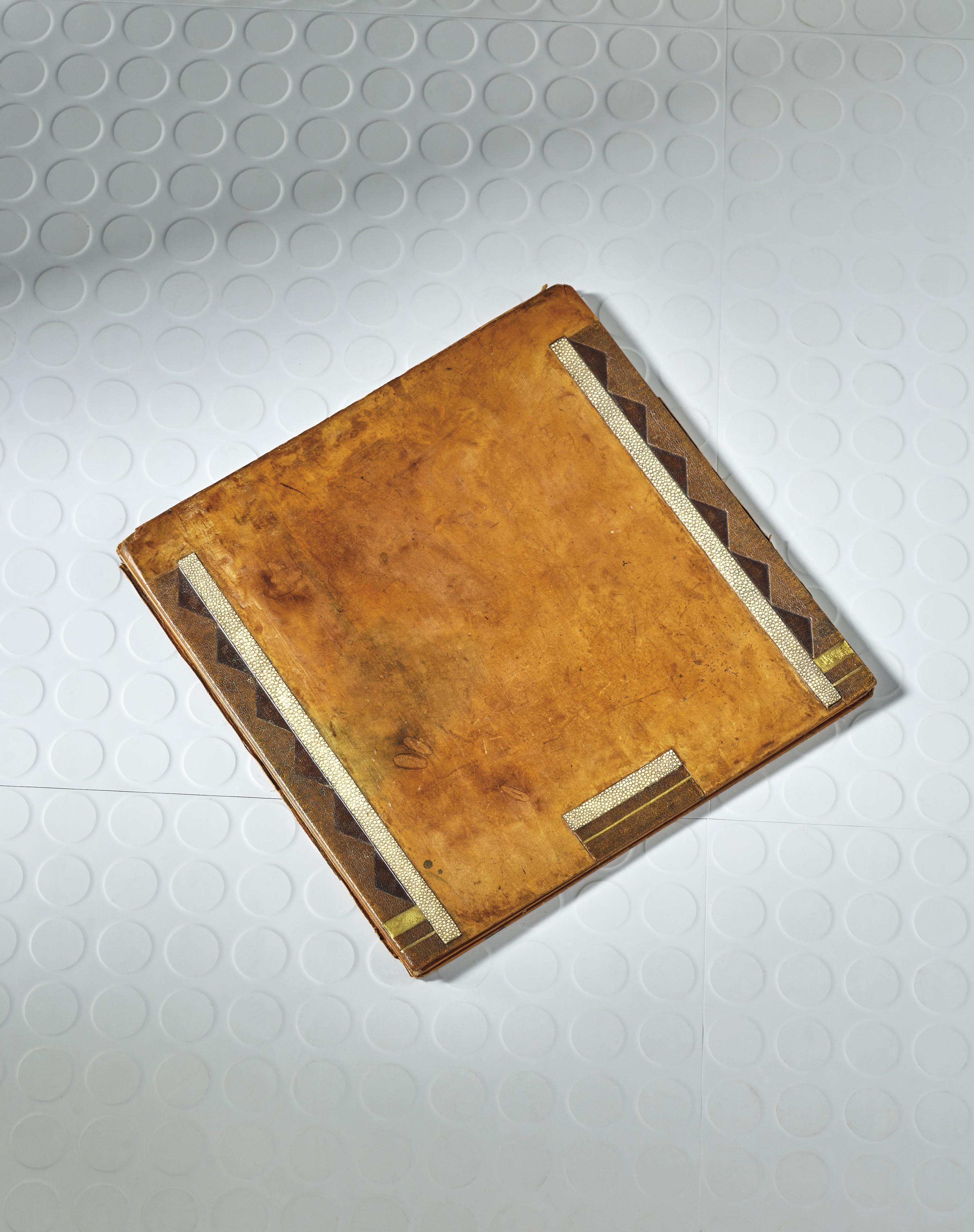 Pierre Legrain - Sous-Main Dépliant D\'Annie Dalsace, Vers 1925-1930