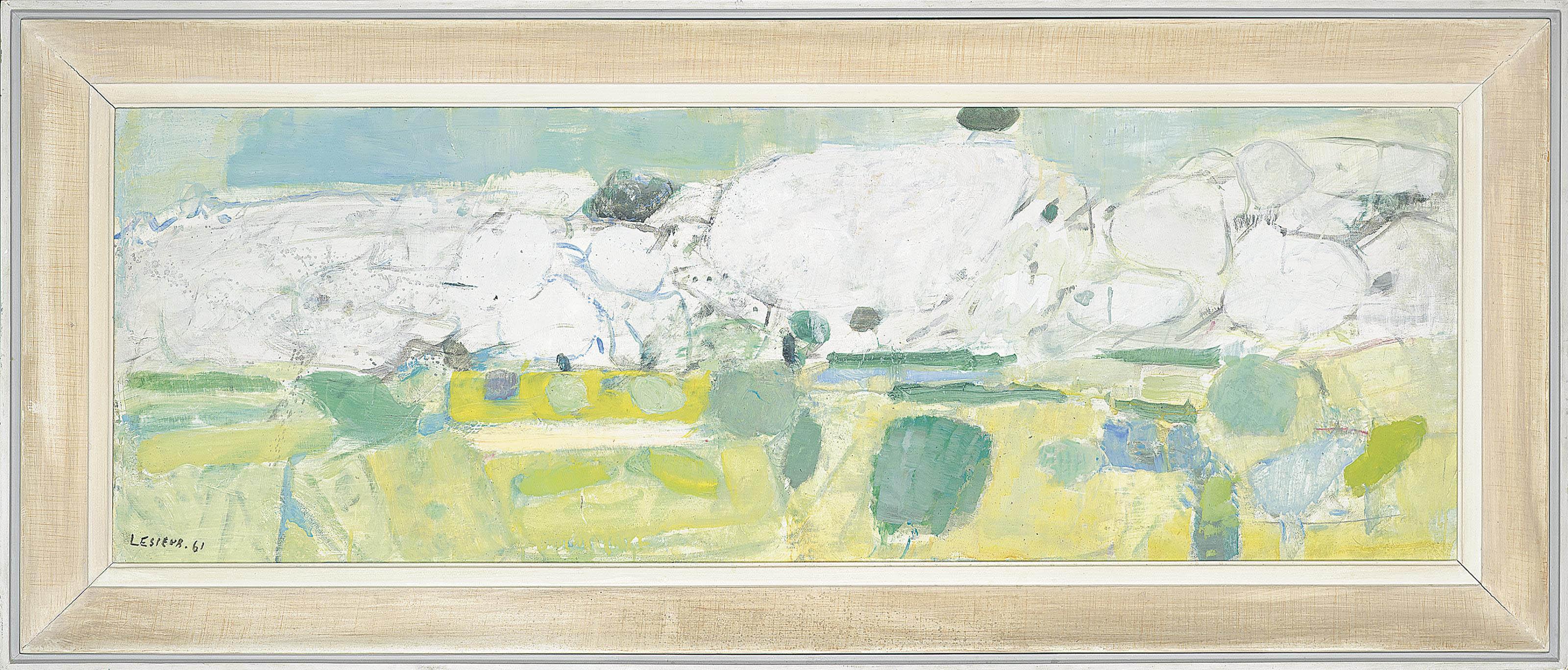 Pierre Lesieur - Paysage de Provence