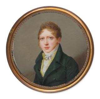 Pierre Louis Bouvier - Portrait Of A Gentleman, Circa 1805