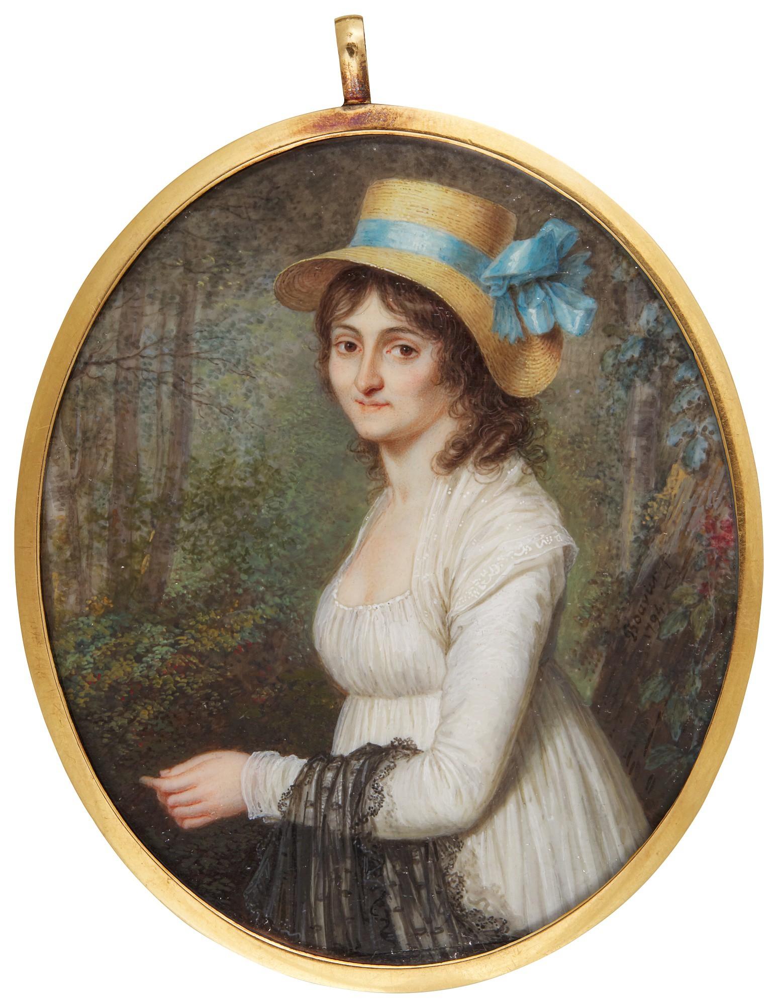 Pierre Louis Bouvier - Portrait Of A Lady