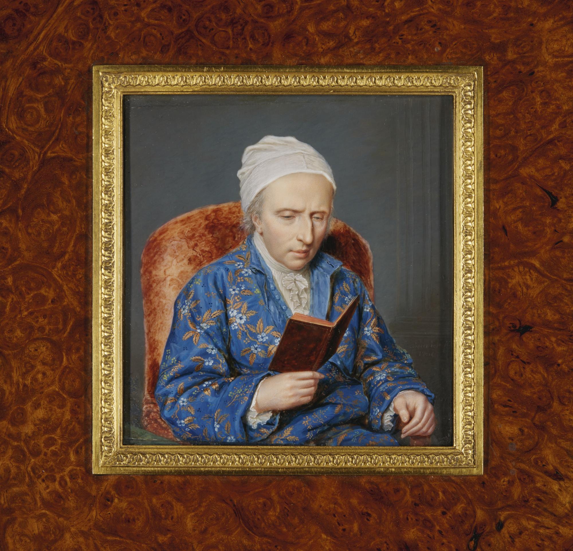 Pierre Louis Bouvier - Portrait Of Jacob Tronchin (1717-1801)