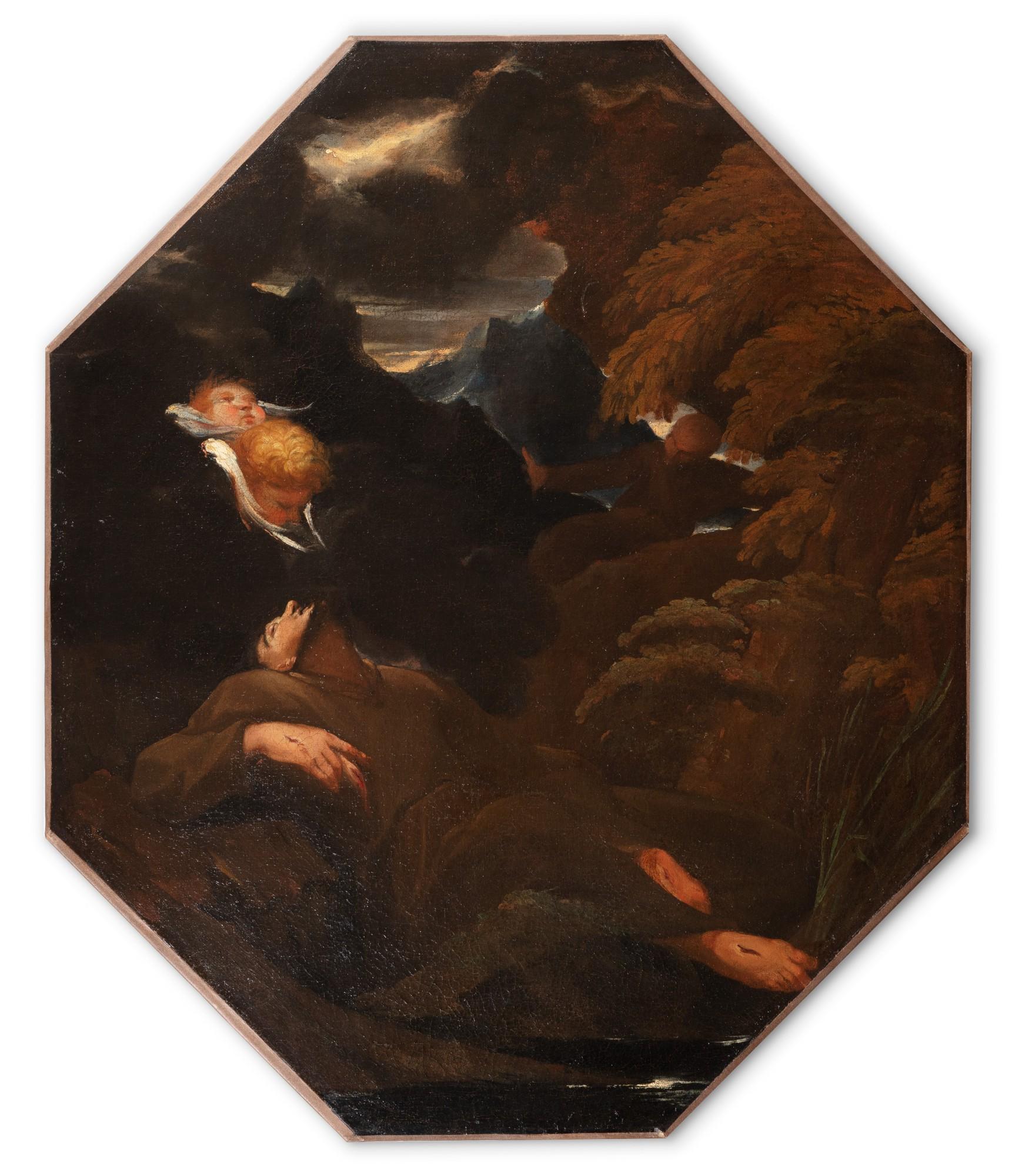 Pierre Louis Cretey - Saint Francis of Assisi in Ecstasy