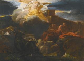 Pierre-Louis Cretey - The Annunciation To The Shepherds