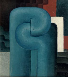 Pierre-Louis Flouquet - Le baiser: the kiss