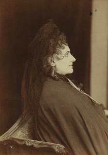 Pierre-Louis Pierson - La Comtesse De Castiglione, 1893Albumen Print. On The Reverse, Annotated In Ink. Mounted And Framed.