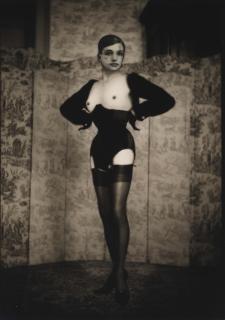 Pierre Molinier - Autoportraits avec tête issue du portrait de jeunesse de Pierre Molinier et Hanel et double portrait avec 1 visage prélevé.