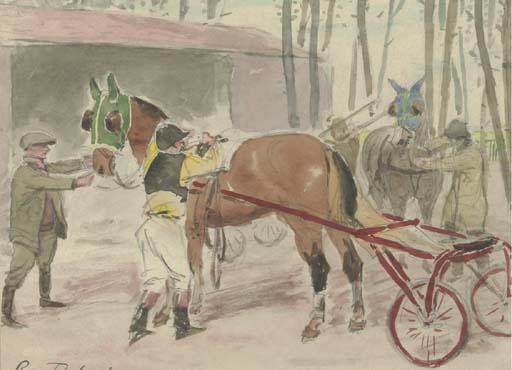 Pierre-Olivier Dubaut - A Sulky; And The Horse Market