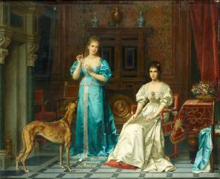 Pierre Paul Emmanuel de Pommayrac - He loves me, he loves her not