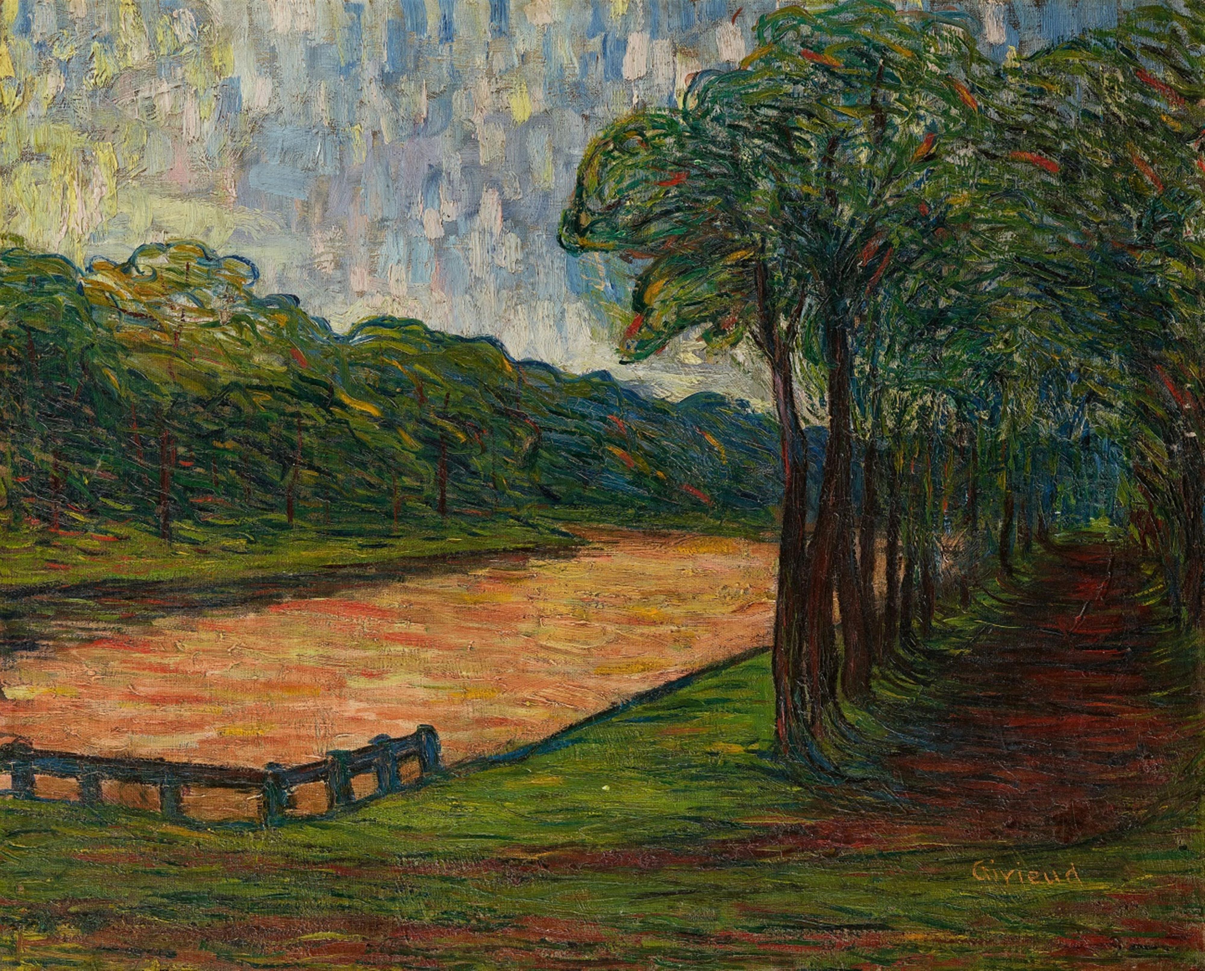 Pierre-Paul Girieud - La Seine au bas Meudon