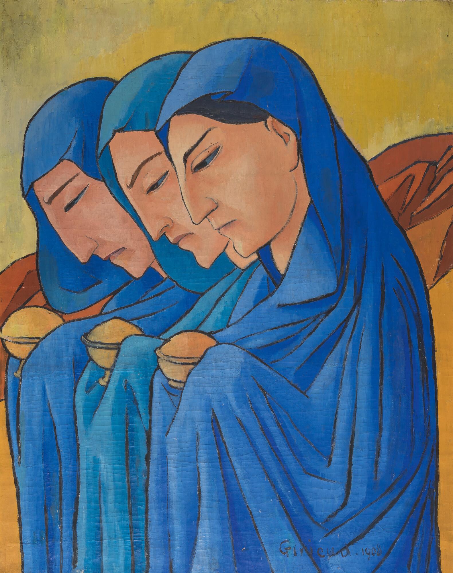 Pierre-Paul Girieud - Les Trois Marie vont au sépulcre