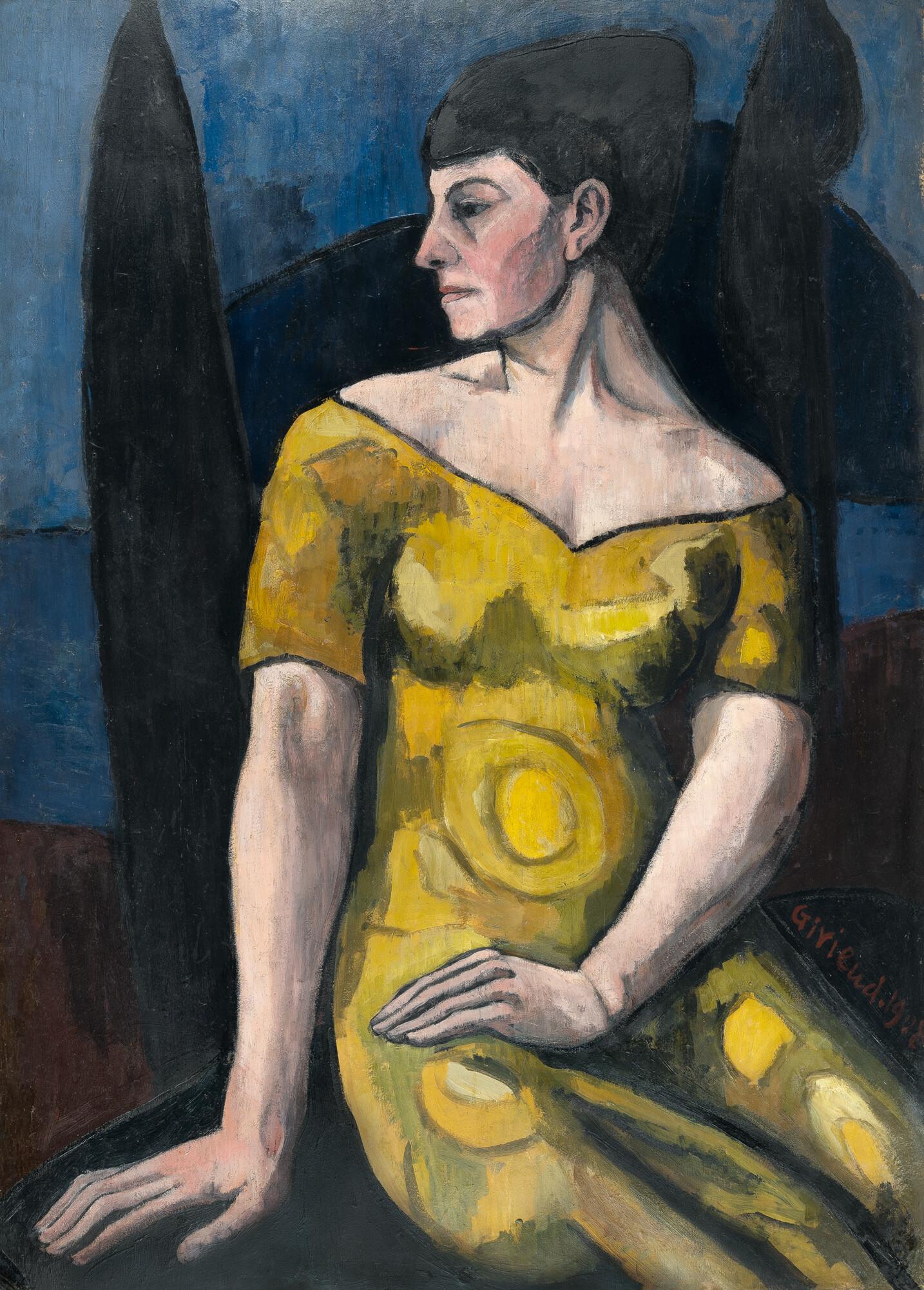 Pierre-Paul Girieud - Portrait d’Émilie Charmy