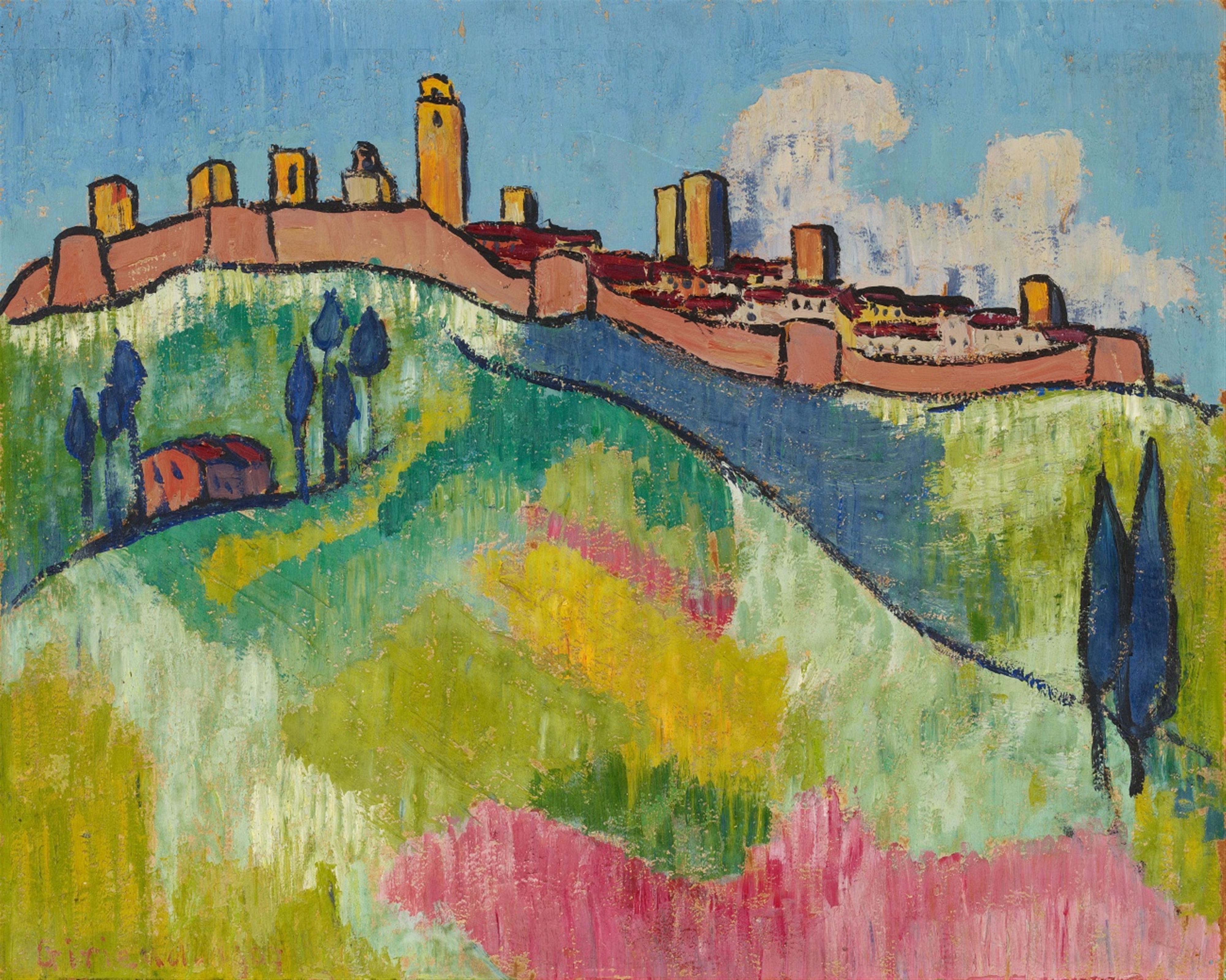 Pierre-Paul Girieud - San Gimignano