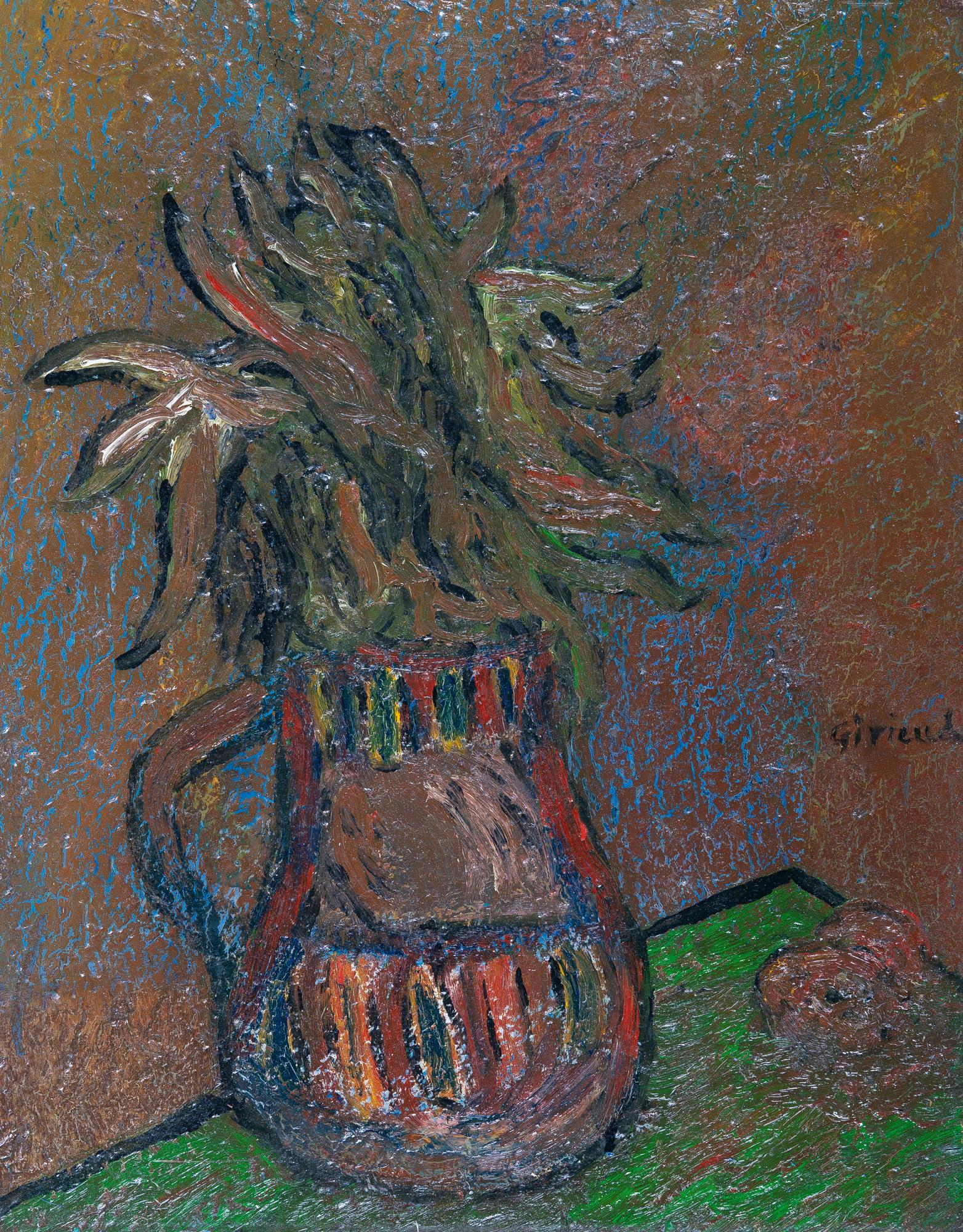 Pierre-Paul Girieud - Vase de fleurs