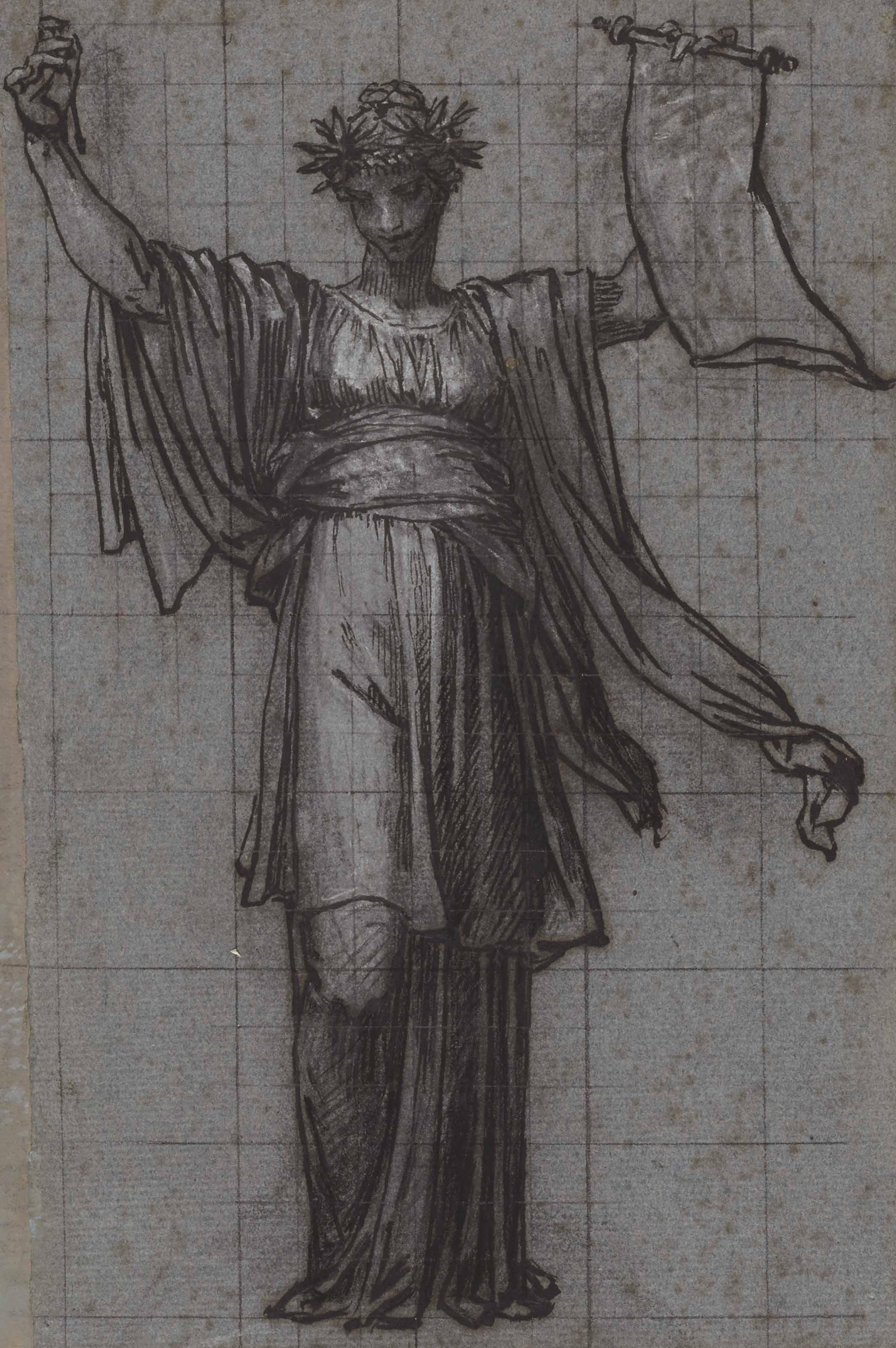 Pierre-Paul Prud\'Hon - Figure allégorique