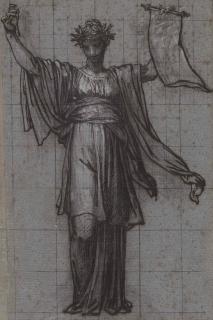 Pierre-Paul Prud\'Hon - Figure allégorique