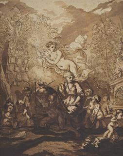 Pierre-Paul Prud\'Hon - Frontispice Pour Un Traité Du Blason