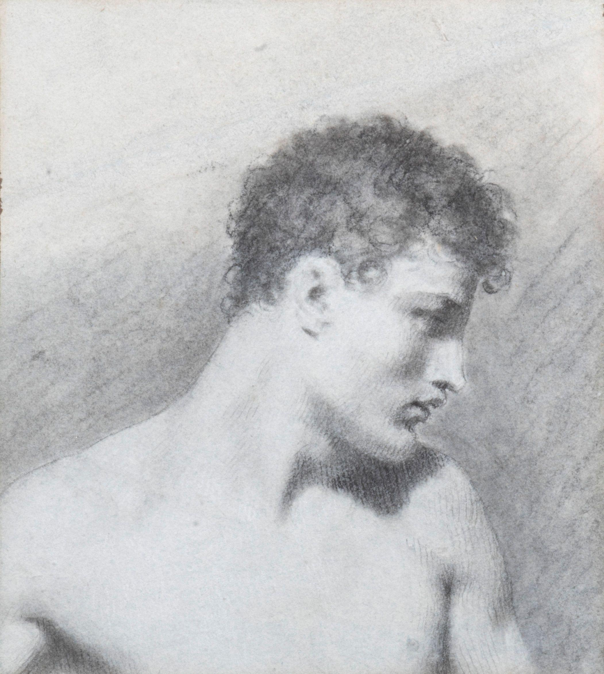 Pierre-Paul Prud\'hon - Jeune homme en buste