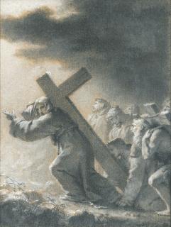 Pierre-Paul Prud\'Hon - Le Christ portant la Croix