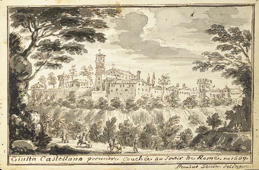 Pierre-Paul Sevin - Civita Castellana; et Castelnuovo