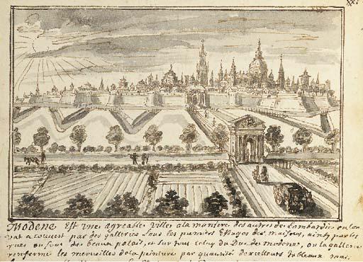 Pierre-Paul Sevin - Modène; Pesaro; et Castel Gandolfo