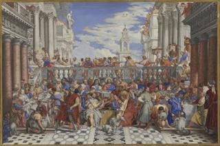 Pierre-Paul Sevin - The Wedding at Cana, after Paolo Veronese