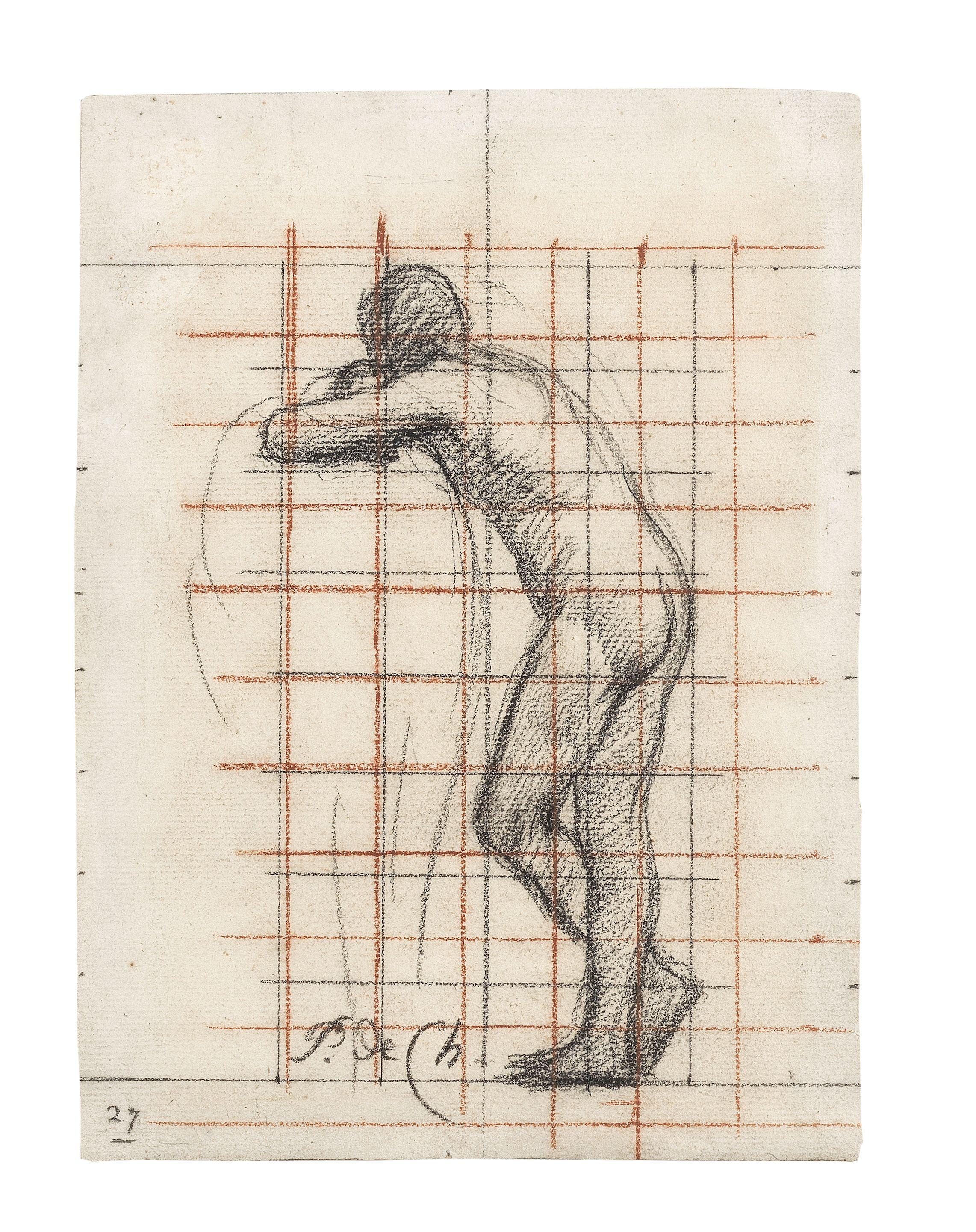 Pierre Puvis De Chavannes - Garcon s\'appuyant sur un ane