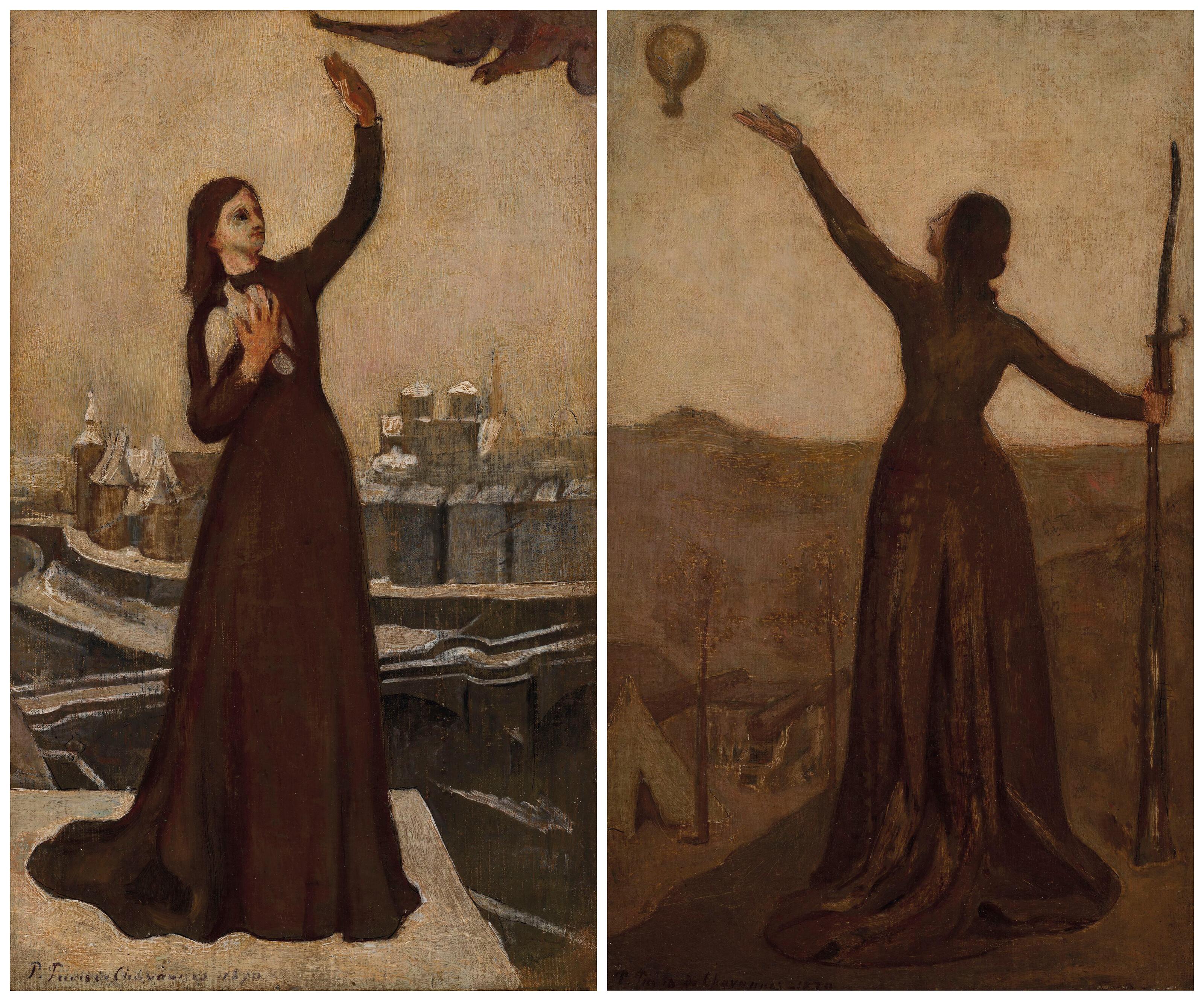 Pierre Puvis De Chavannes - (i) Étude pour \