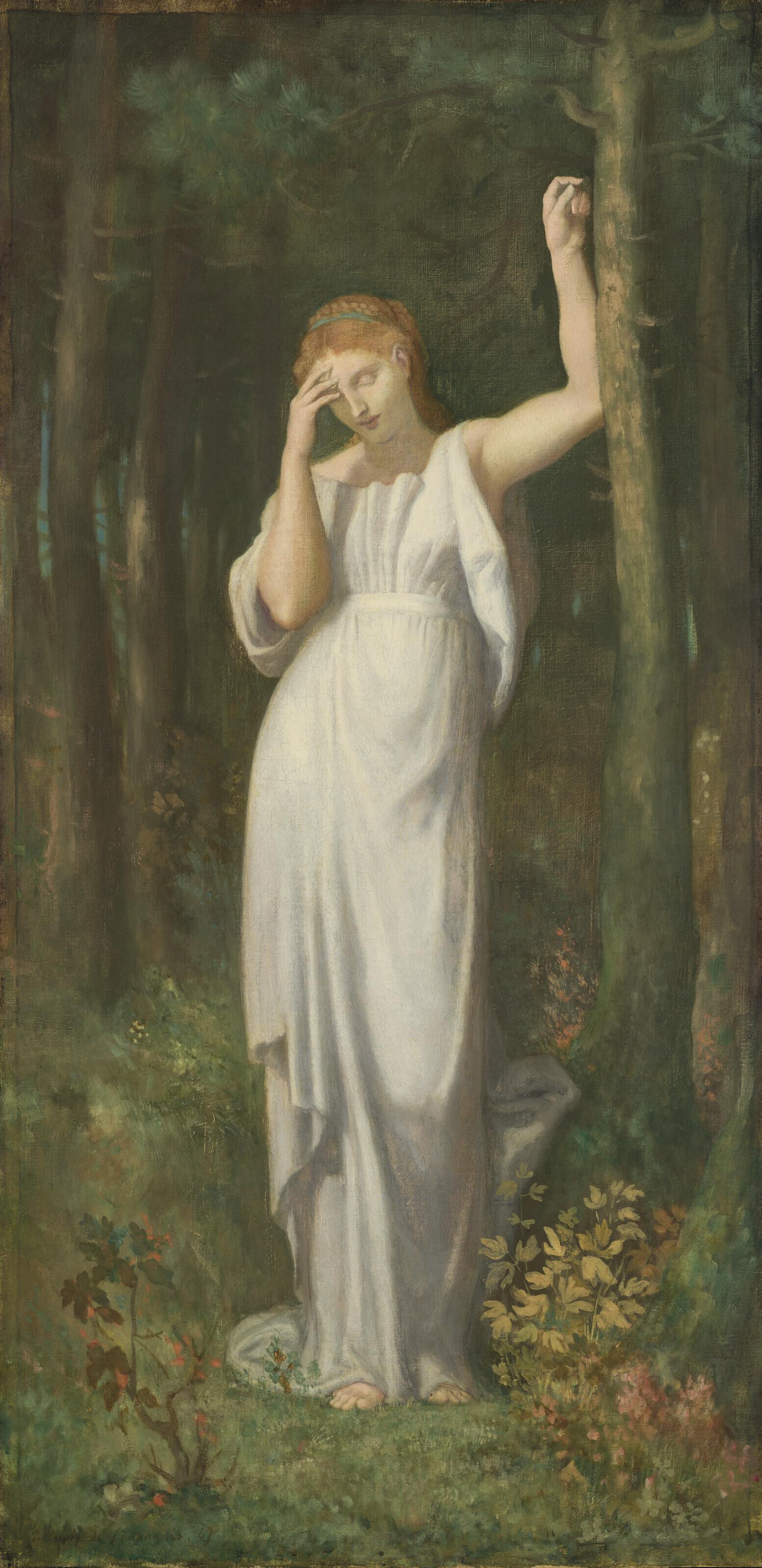 Pierre Puvis De Chavannes - Le Recueillement