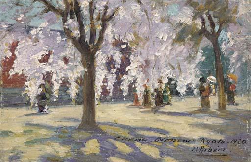 Pierre Ribera - Cherry Blossom, Kyoto