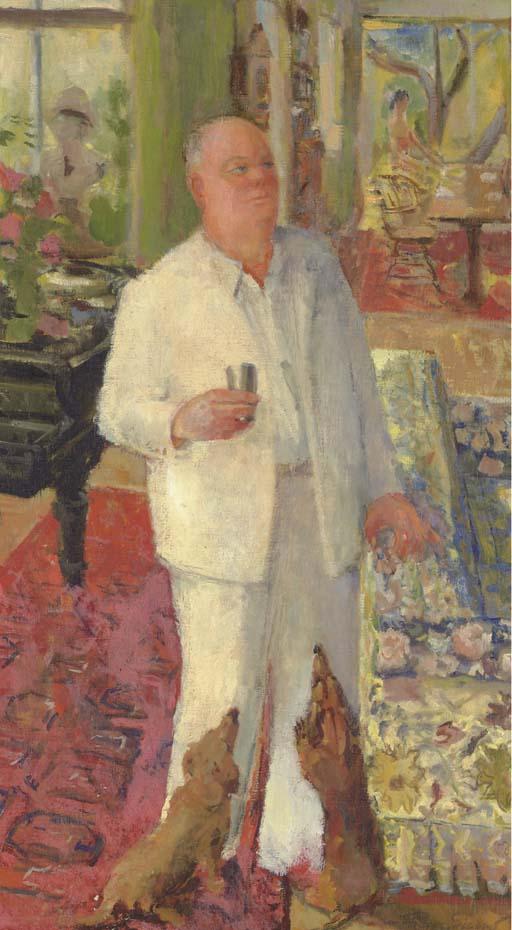 Pierre Sicard - Portrait of Jean Renoir